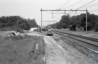 Sloop van het station in 1963