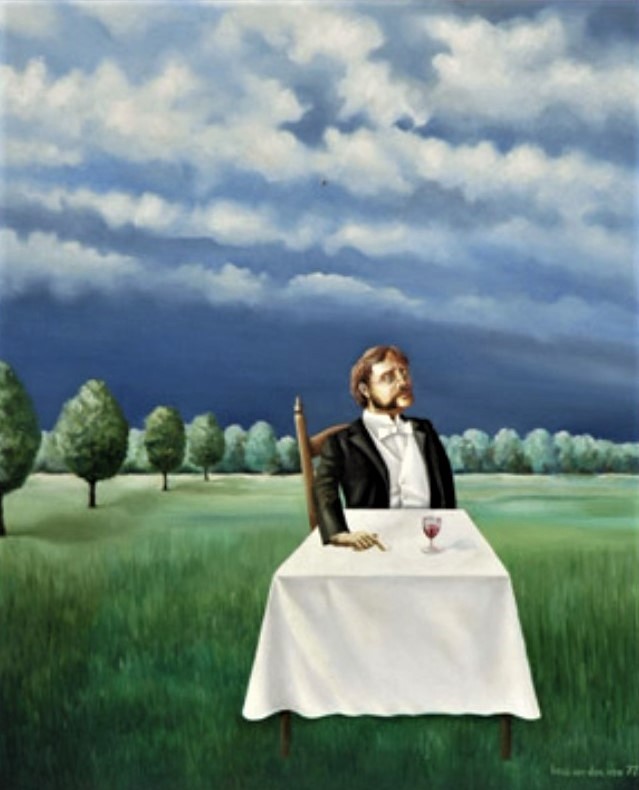 10Fgghenkvandervenlaatdinerdeventermusea Henk van der Ven, Epse. ’Laat Diner’, 1977.
(Collectie Deventer Musea)