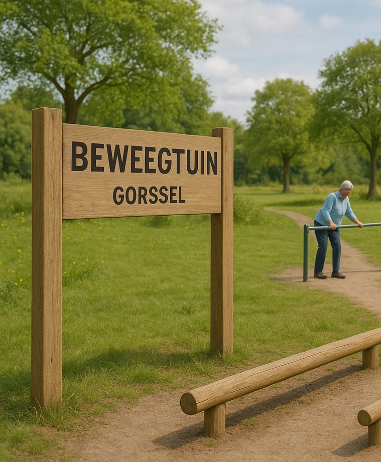 Beweegtuin in voorbereiding