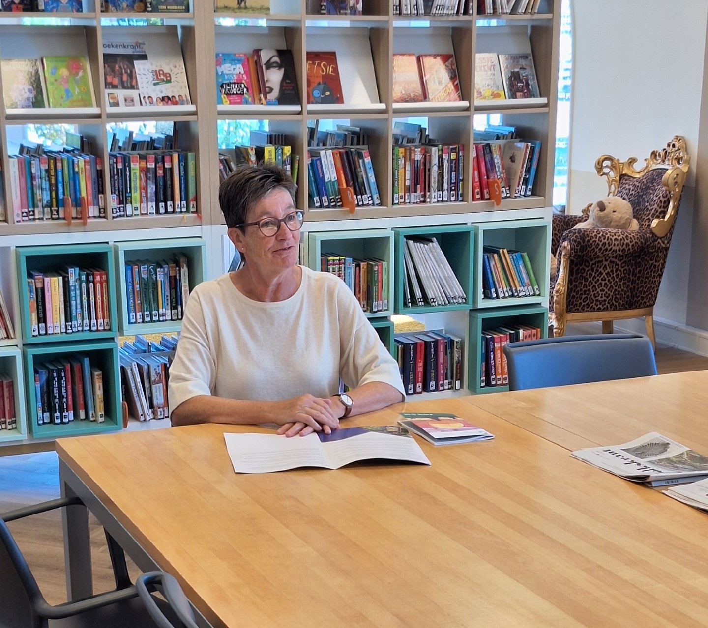 Welzijnscoördinator elke woensdagmiddag in de bibliotheek